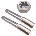 HSS M22 x 2.5mm Taper & Plug Tap & 22x2.5mm Hexagon Die Metric Thread Right Hand