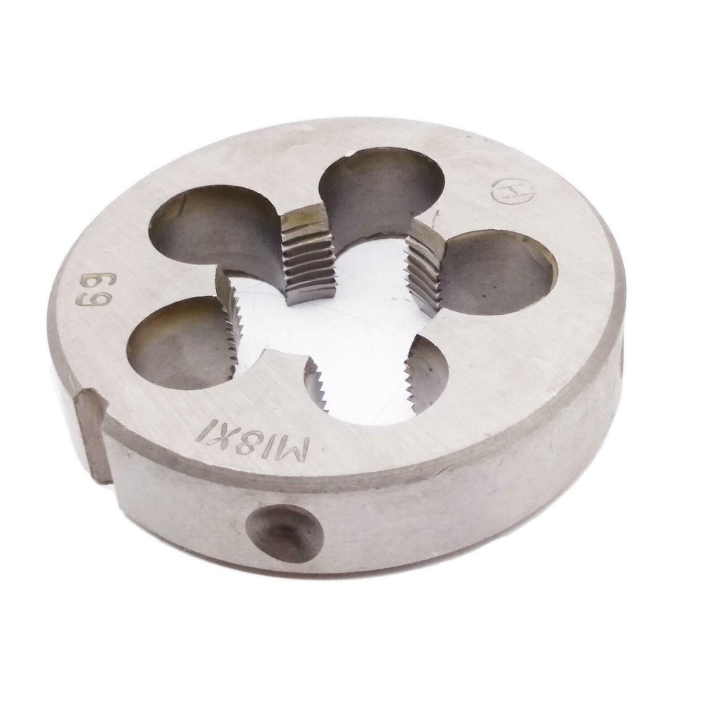 AU Stock HSS M18 x 1mm Taper & Plug Tap & M18 x 1mm Die Metric Thread Right Hand