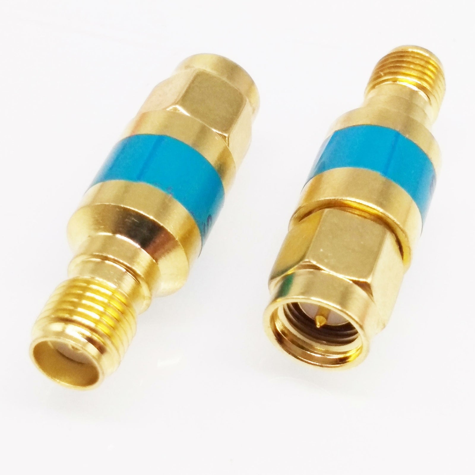 One 2W SMA Coaxial Fixed Attenuators Frequency DC 6GHz Fixed Connectors 20DB