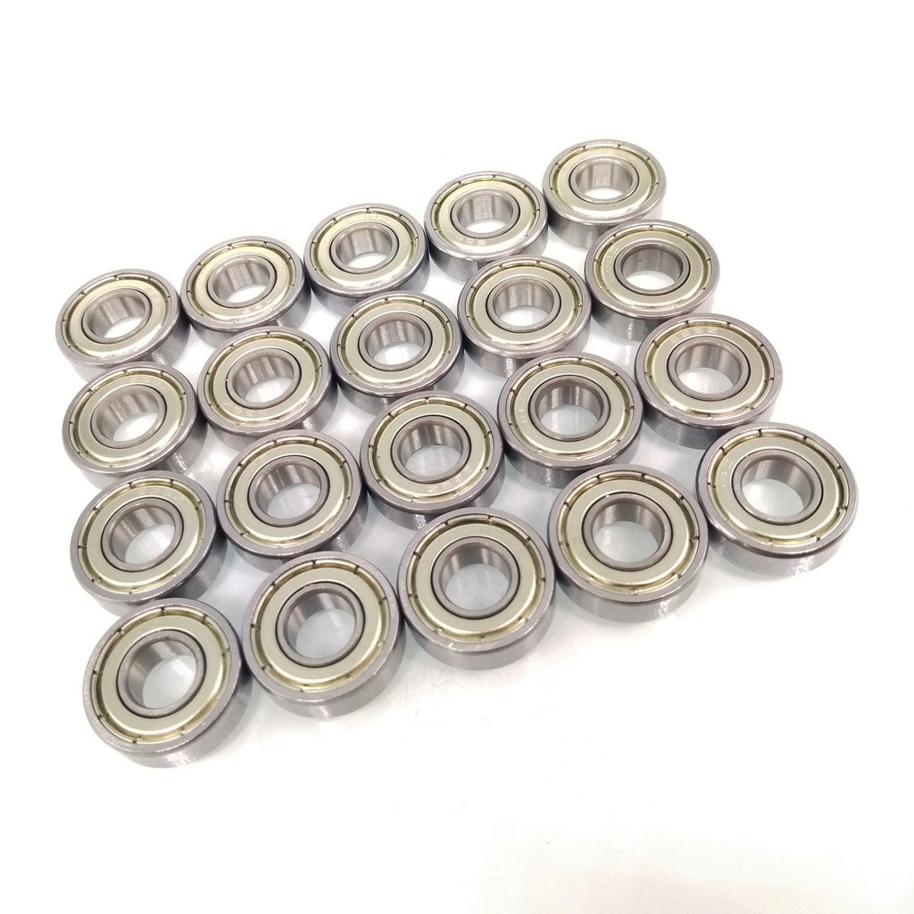 20pcs 698zz 8x19x6mm Open Miniature Bearings Ball Mini Hand Bearing