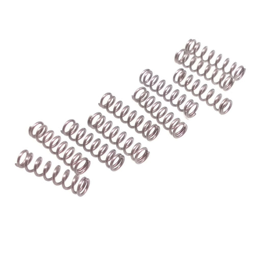 10x 0.6mm Wire Dia Stainless Steel Compression Spring Pressure OD 4mm Length 15
