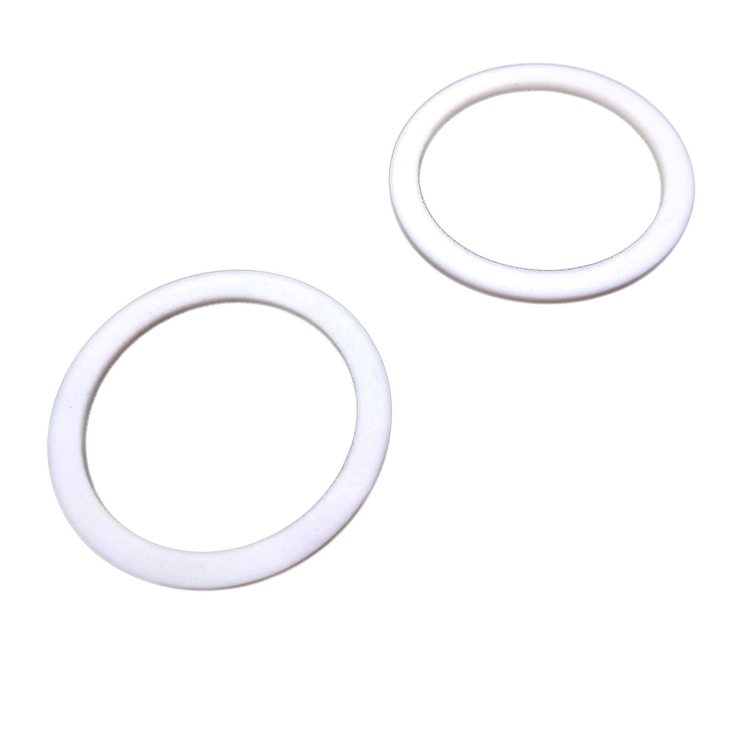 10pcs New Polytetrafluoroethylene PTFE Washer Gasket 2" 56mm x 45mm x 2mm