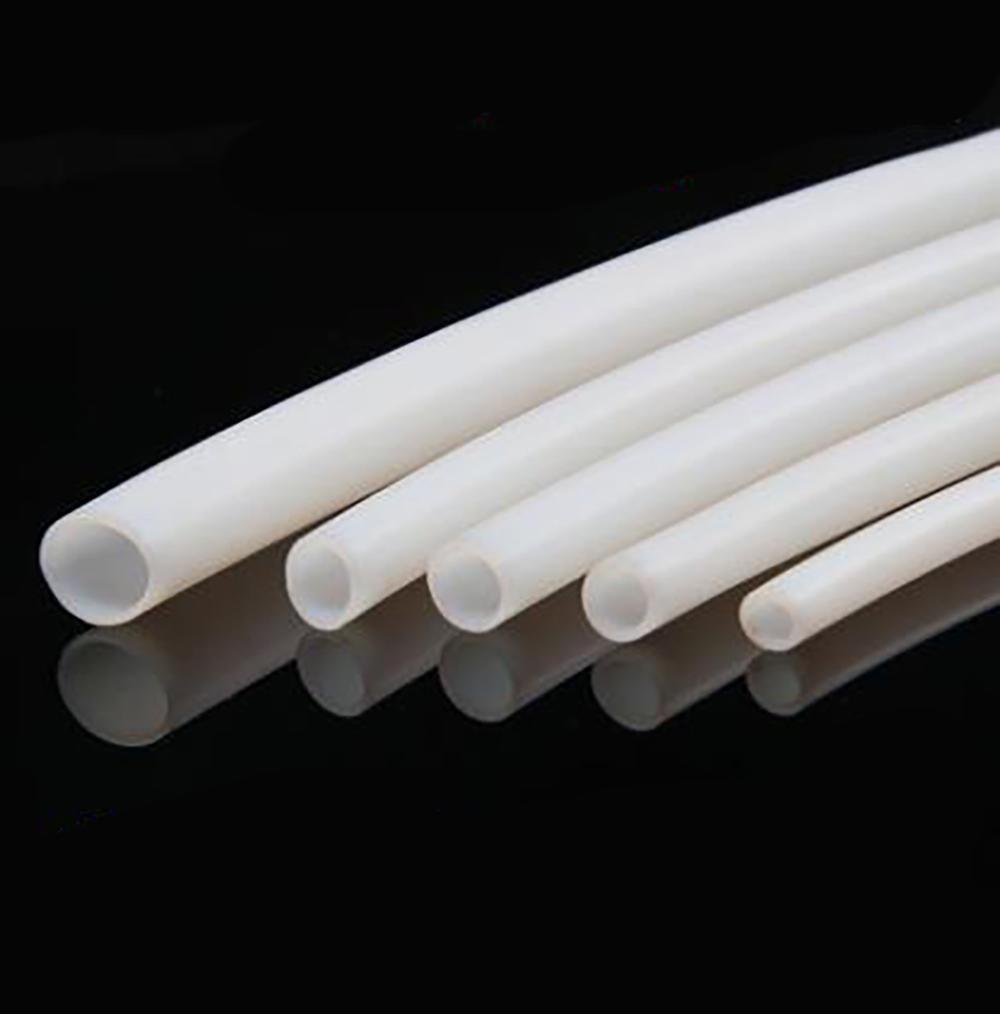 6M 20 Feet Long OD 2mm ID 1mm Polytetrafluoroethylene PTFE Tubing Tube Pipe Hose