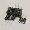US Stock 20pcs Electrolytic Capacitors 2200uF 2200mfd 25V +105℃ Radial 13 x 20mm