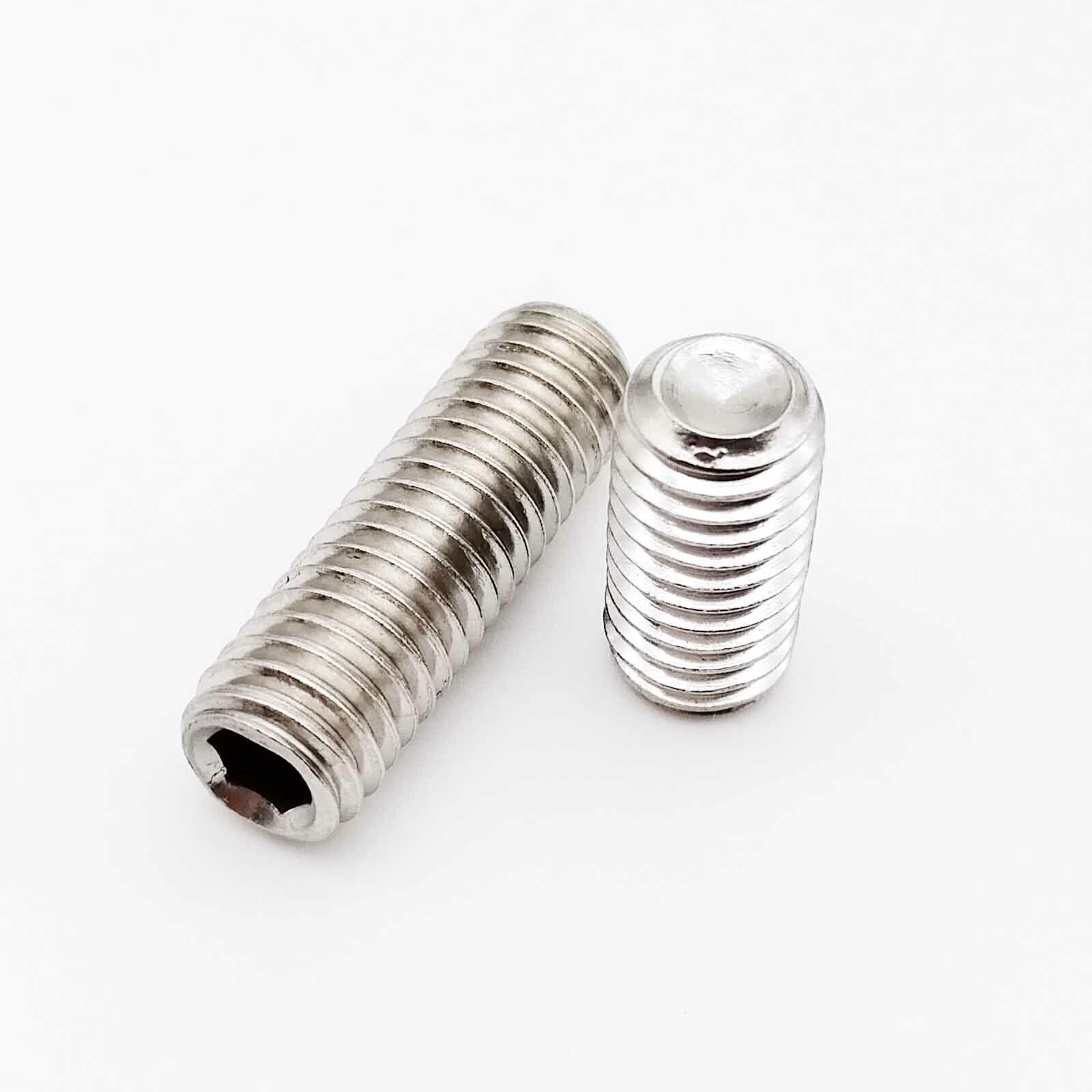 50pcs M3 x 16mm Hex Hexagon Socket Allen Head Cup Point Grub Set Screw Bolt