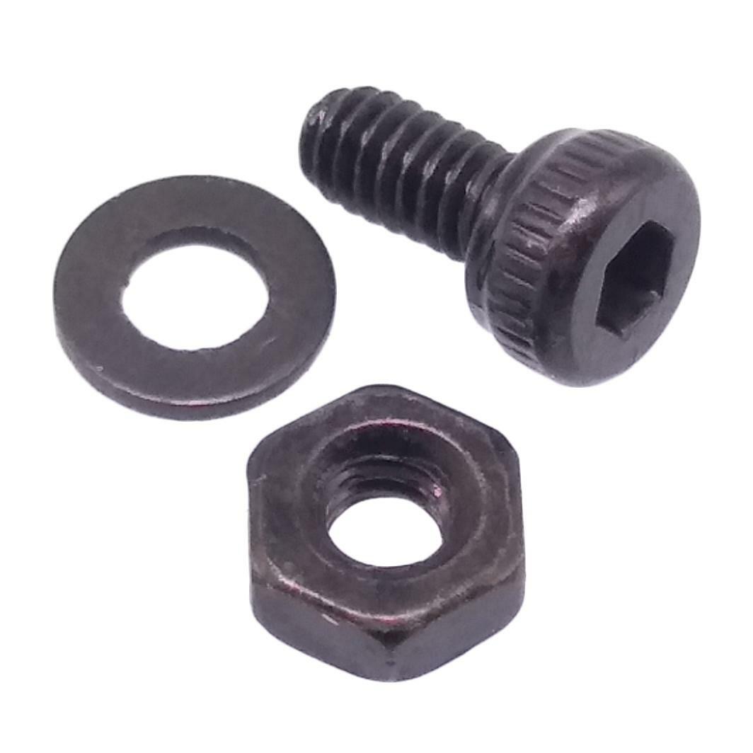 200x M2 x 4mm Socket Head Cap Screws Alloy Steel Allen Socket Drive Nuts Washers