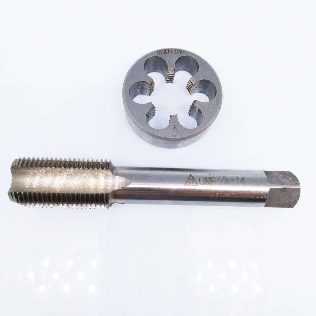 US Stock HSS 7/8-14 UNF Tap & 7/8-14 UNF Die Right Hand