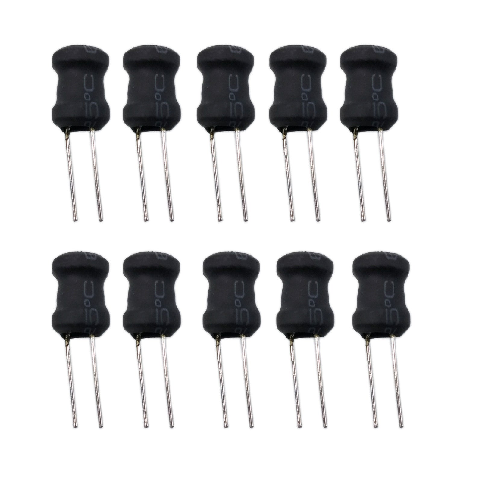 US Stock 10pcs 100mH 104 Inductor Choke Radial Lead Power Inductor 8mm x 10mm