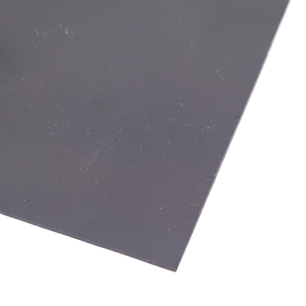 AU Stock 2pc 1mm ±10% x 7.87" x 9.84" Black ABS Styrene Plastic Flat Sheet Plate