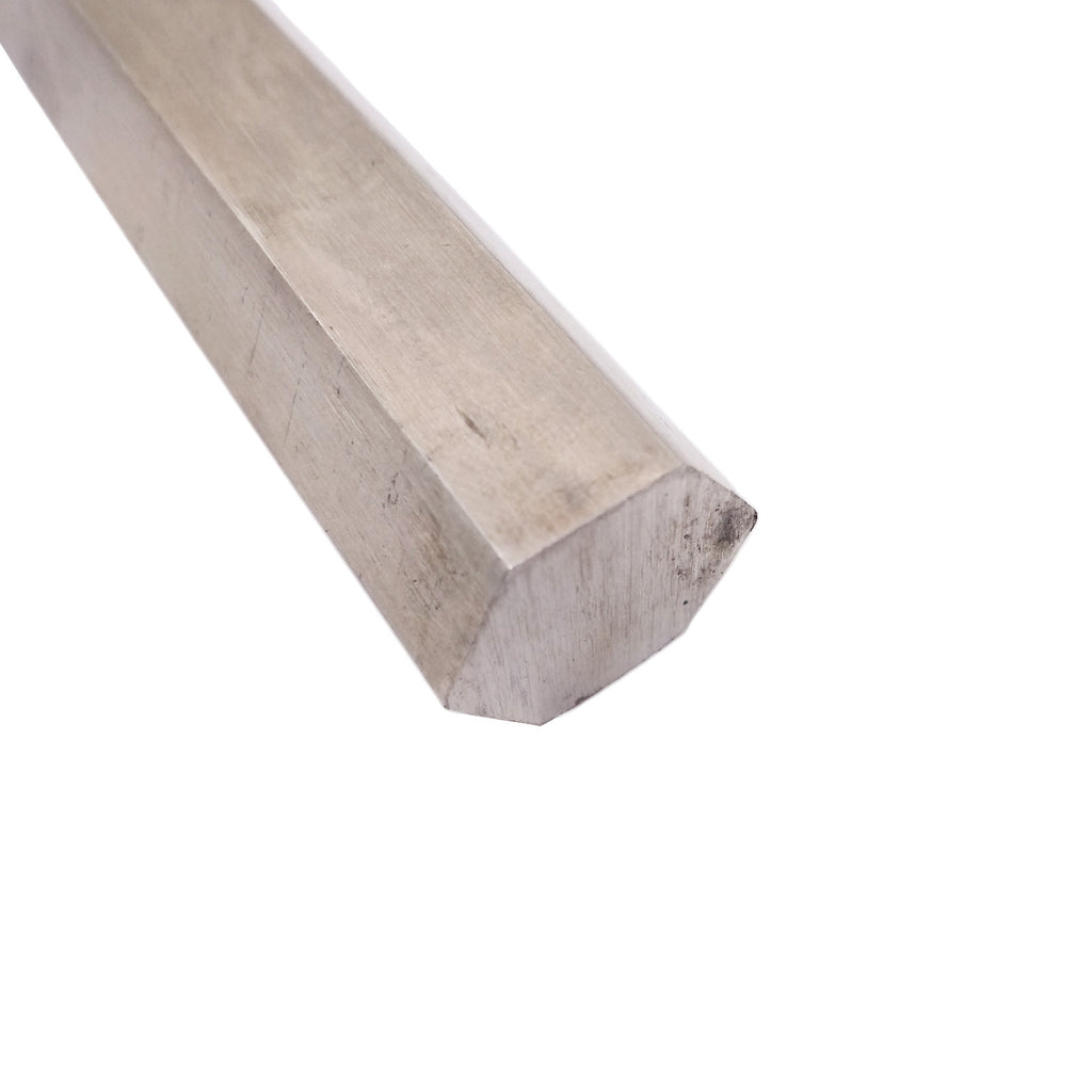 US Stock 0.6693"(17mm) ±10% 12" 304 Stainless Steel Hexagonal Hex Bar Rod Shaft