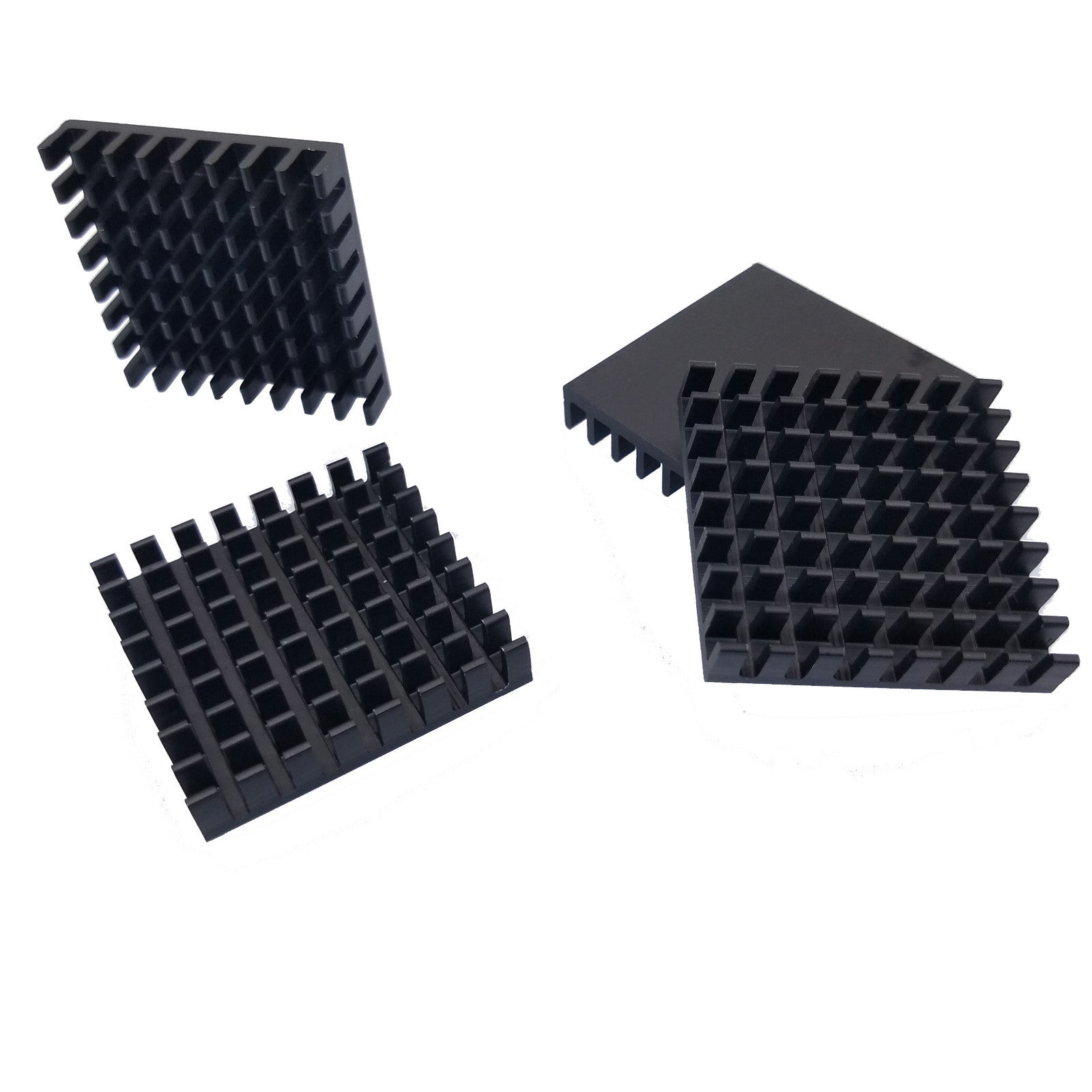 US Stock 10pcs 28 x 28 x 6mm Heat Sink Cooling Aluminum Heatsink CPU IC LED