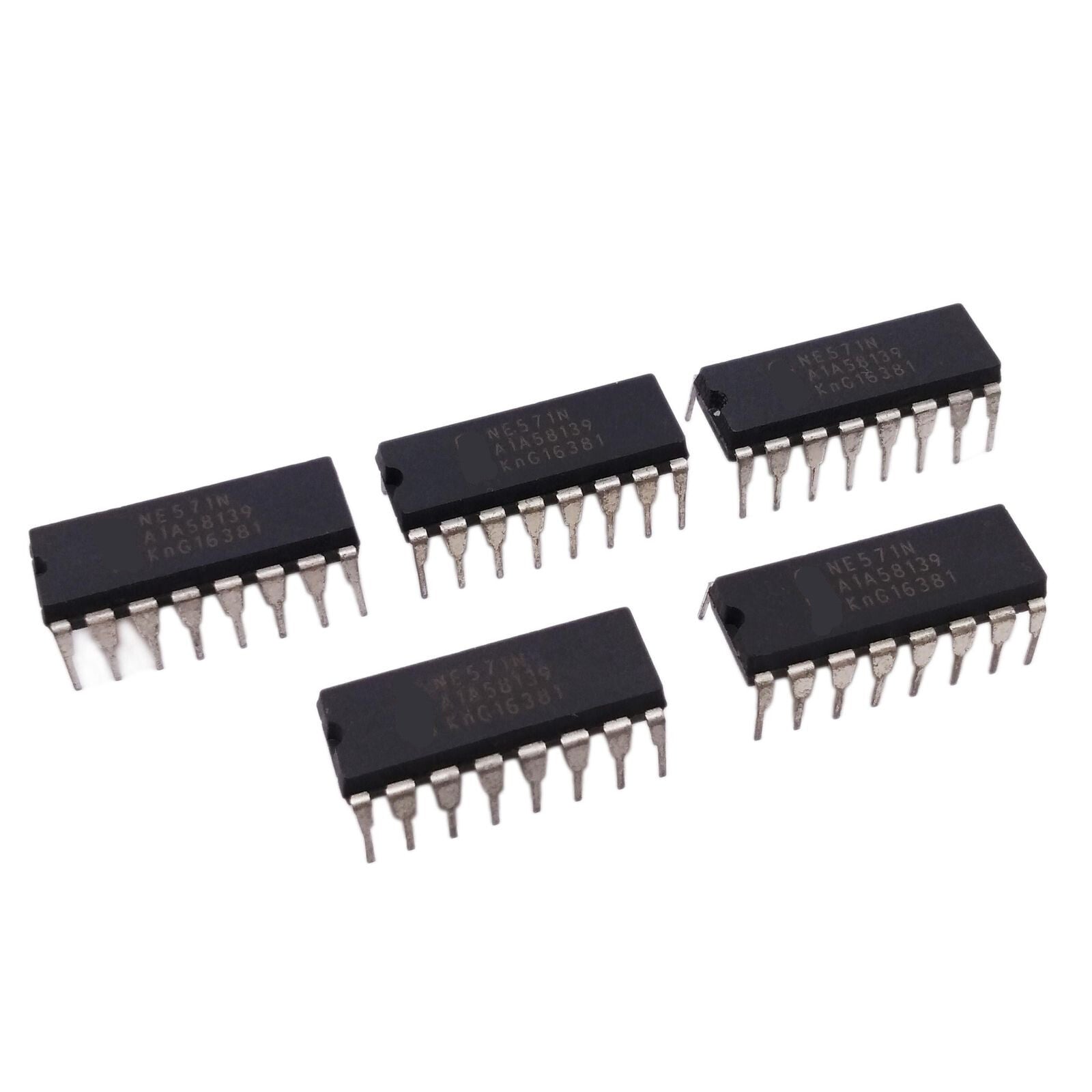 5pcs NE571N NE571 Compandor AMP IC DIP16