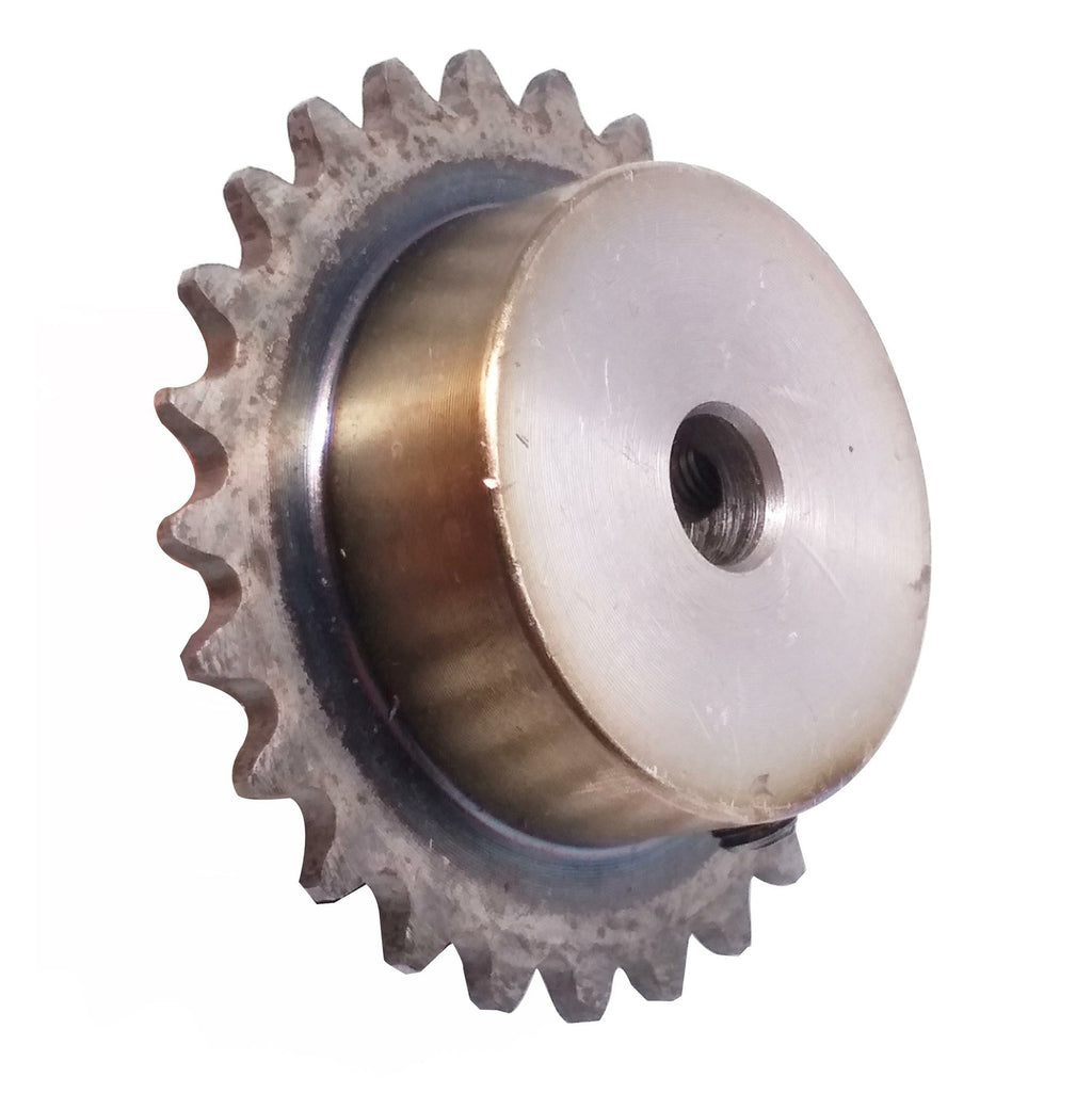 Chain Drive Sprocket Wheel 25T Bore 8mm Pitch 1/4" 6.35mm For 04C Chain