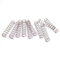 10pcs 0.8mm x 9mm x 40mm Stainless Steel Compression Spring Pressure Spring