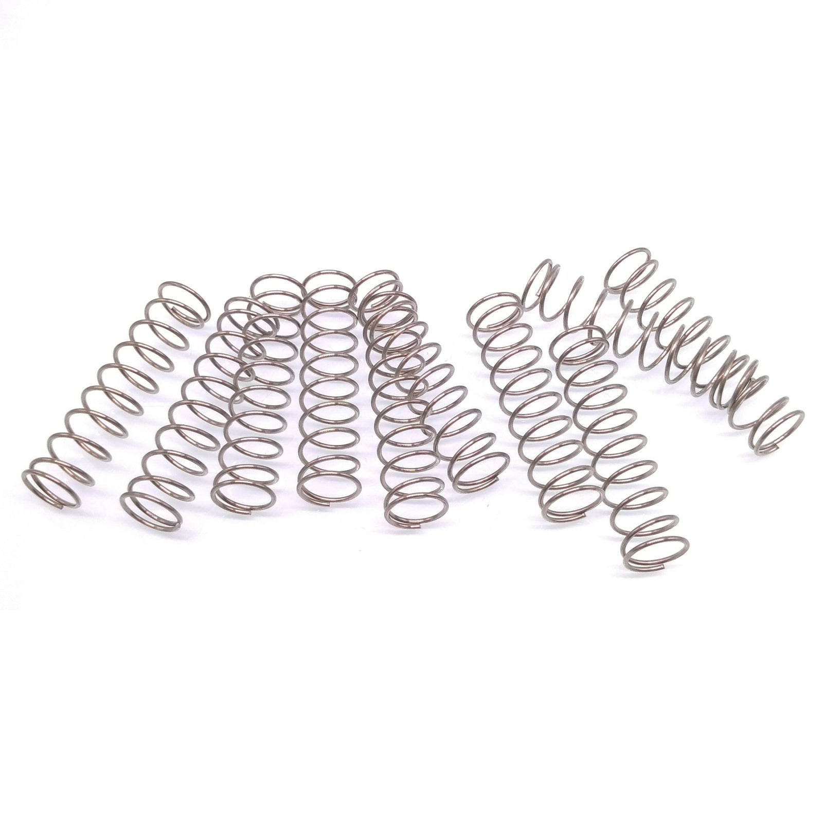 10pcs 0.8mm x 9mm x 40mm Stainless Steel Compression Spring Pressure Spring