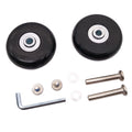 US Stock 2Set OD 54mm Luggage Suitcase Replacement Wheels Axles Repair Wrench