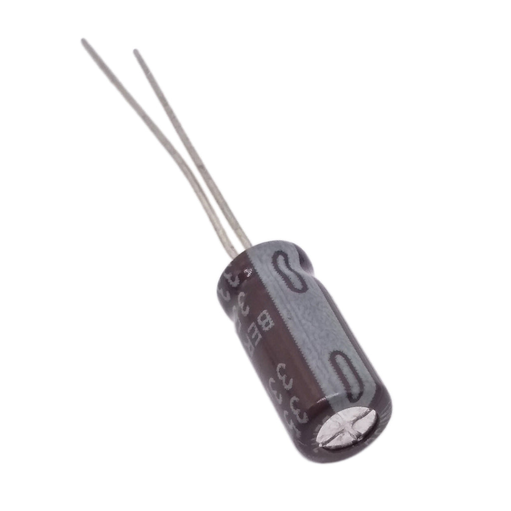 AU Stock 50pcs Electrolytic Capacitors 33uF 33mfd 35V +105℃ Radial 5 x 12mm
