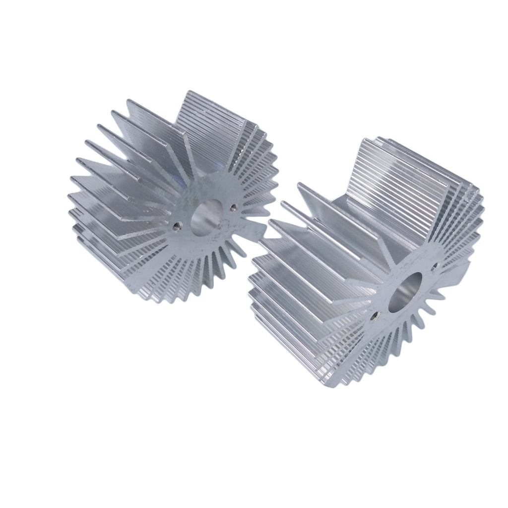 US Stock 5pcs 1W 3W 5W Watt LED Aluminium Heatsink Round  Dia 50mm x 22mm