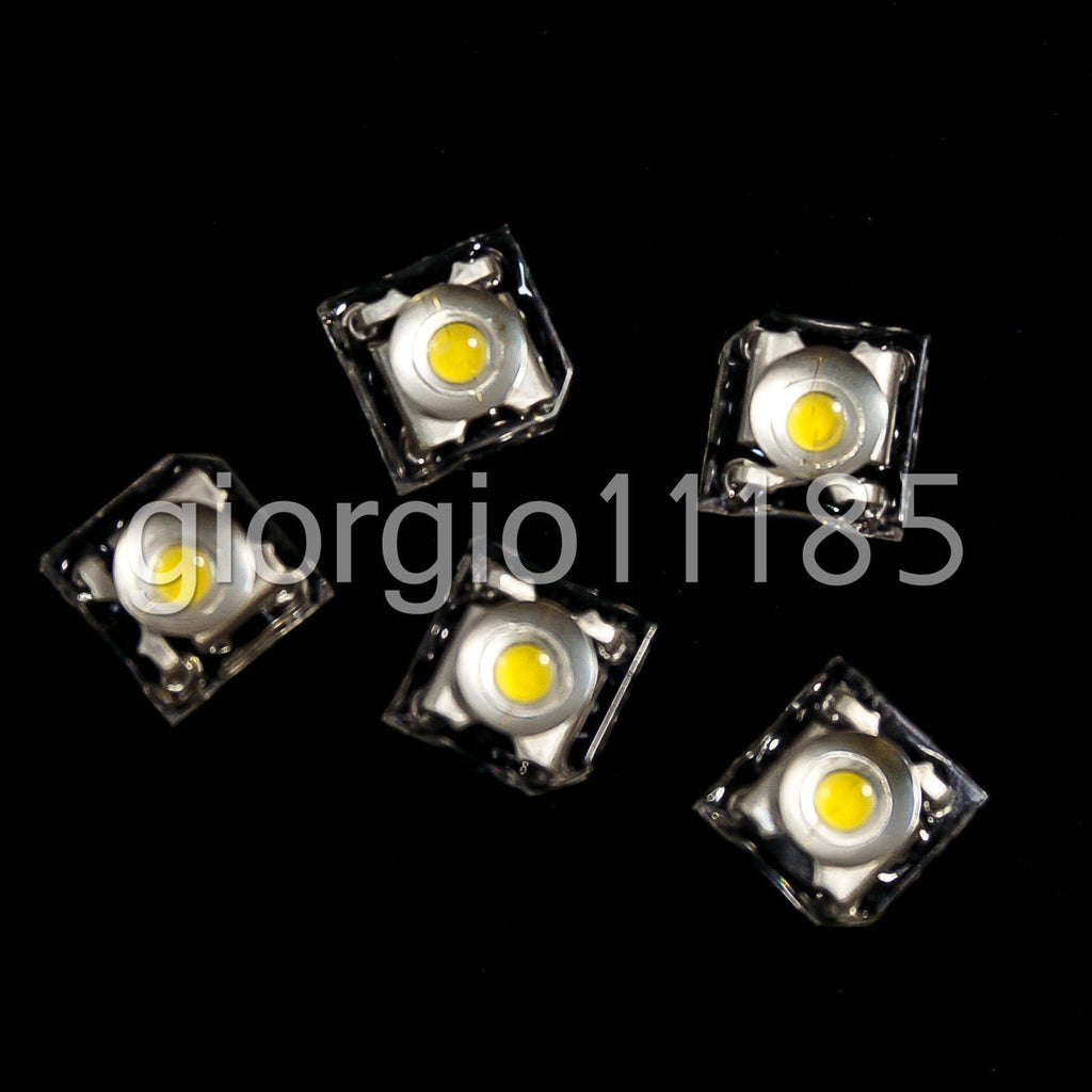 US Stock 100pcs 5mm Red Piranha Superflux LED Dome Wide Angle Bright Leds 4-Pin