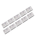 US Stock 12pcs Clear PMMA Acrylic Plastic Folding PMMA Hinge 30 x 33mm
