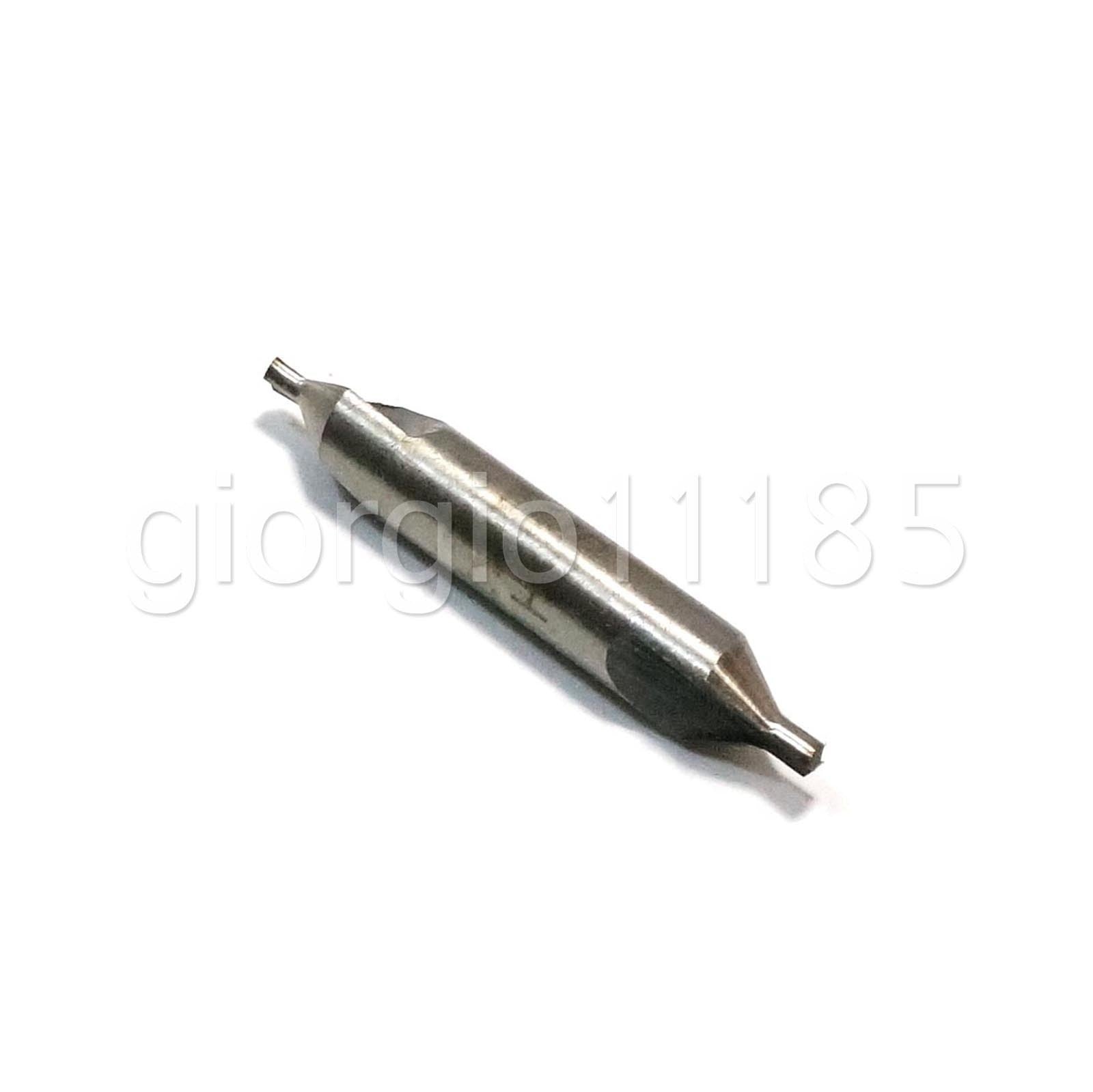 US Stock 5pcs 4mm 60 Degree Bit HSS Combined Center Drills Countersinks Set Tool