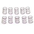 10x 0.6mm Wire Dia Stainless Steel Compression Spring Pressure OD 8mm Length 10