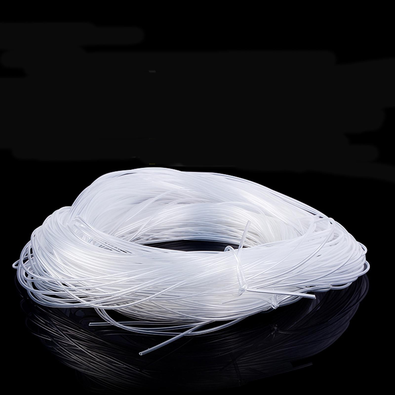 US Stock 50ft OD 3mm ID 1mm Silicone Food Grade Rubber Tube Hose Pipe