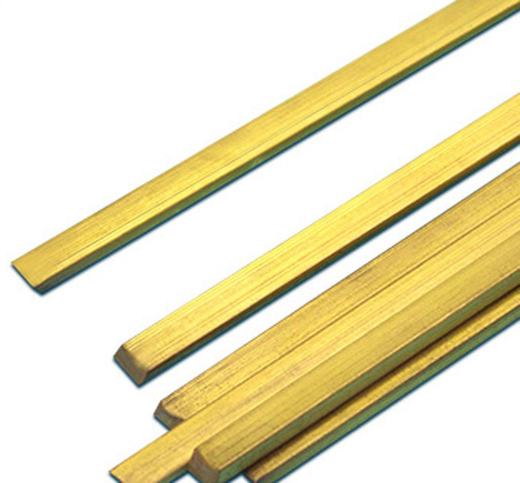 US Stock C360 Brass Flat Bar Sheet 4mm ±10% x 12mm x 250mm