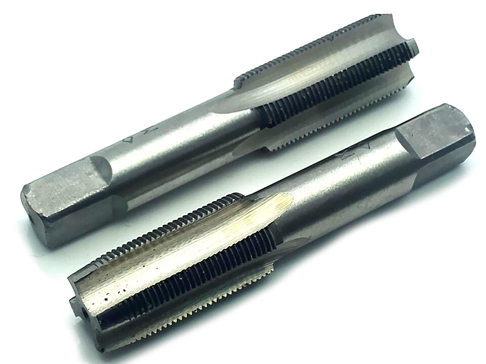 US Stock HSS 16mmx1 Metric Taper and Plug Tap Right Hand Thread M16 x 1mm Pitch