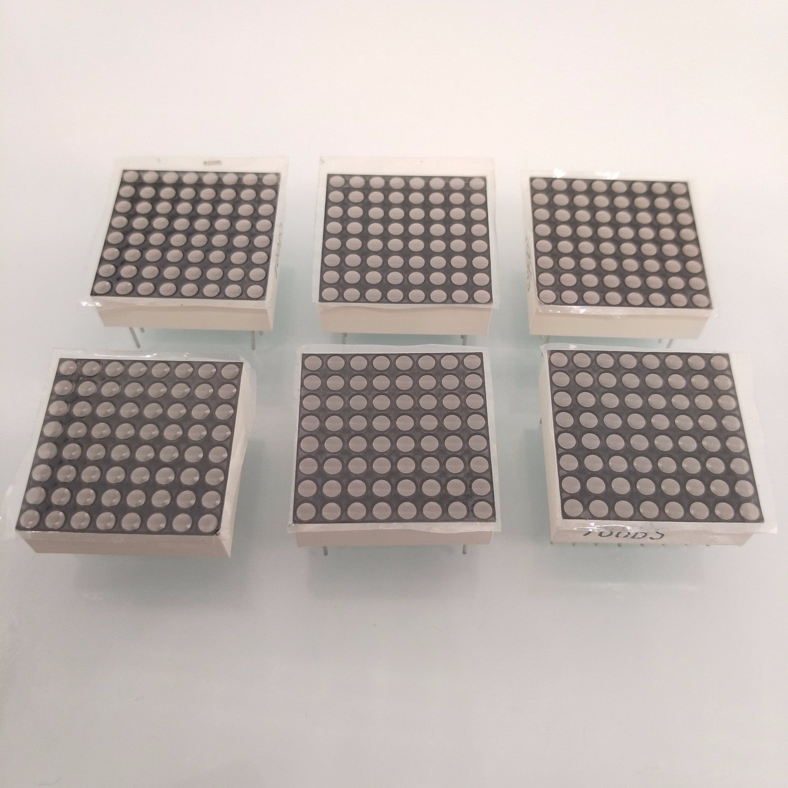US Stock 6pcs 1.9mm 8 x 8 Dotmatrix Dot Matrix Red LED Display Common Anode