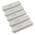 5pcs 10K ohm 10KΩJ 10 watt Axial Ceramic Cement Power Resistor 10W