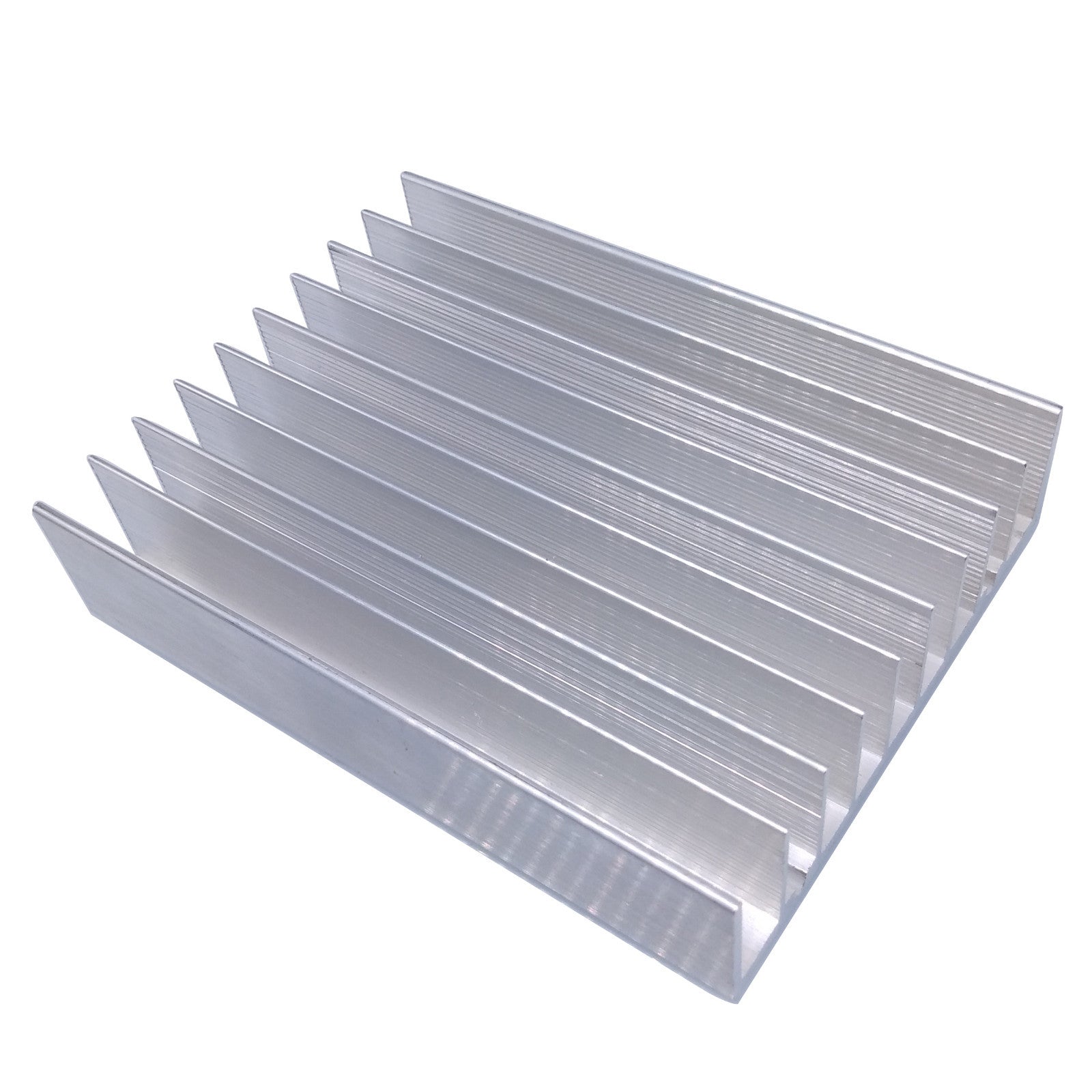 US Stock Aluminium Heatsink 100mm x 76mm x 21mm For 4pcs 3w LED or 10pcs 1w LED