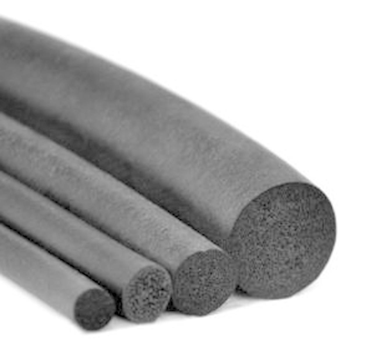US Stock 4mm Diameter 33 Feet Long EPDM Sponge Rubber Round Seal Strip