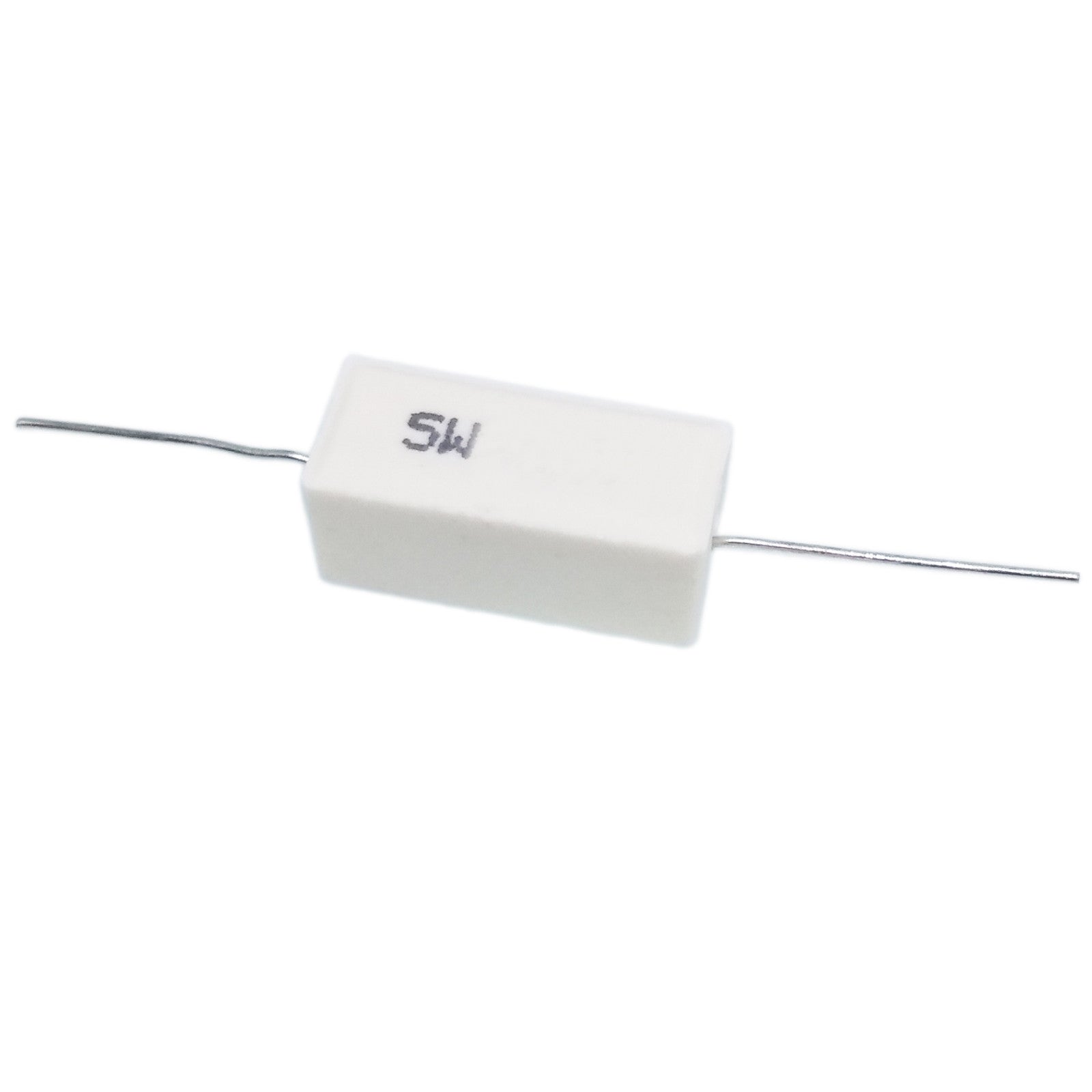 US Stock 10pcs 2.2K ohm 2.2KΩJ 5 watt Axial Ceramic Cement Power Resistor 5W