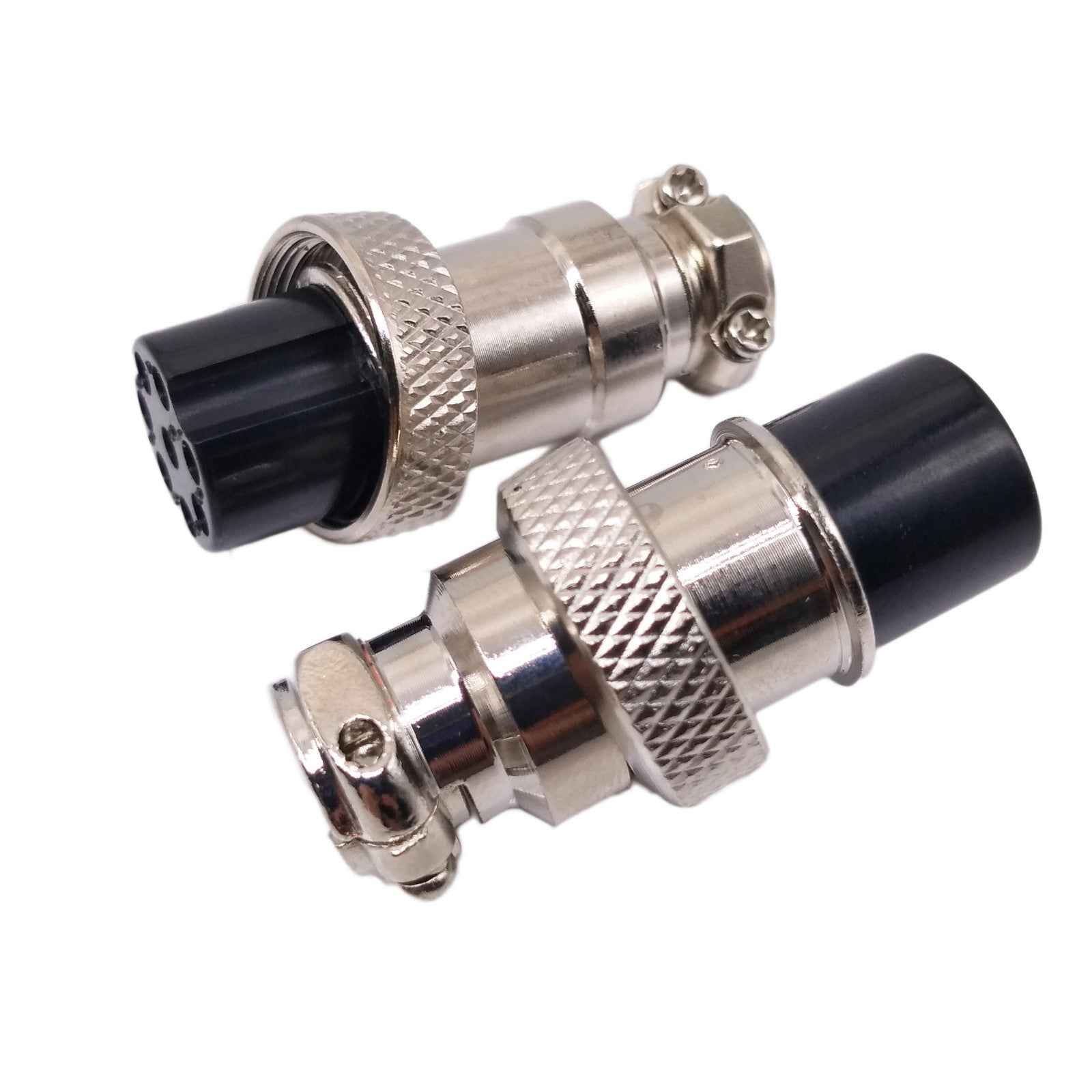 US Stock 5 Pair Aviation Plug 8 Pin Male Female Panel Wire Connector 16mm GX16-8