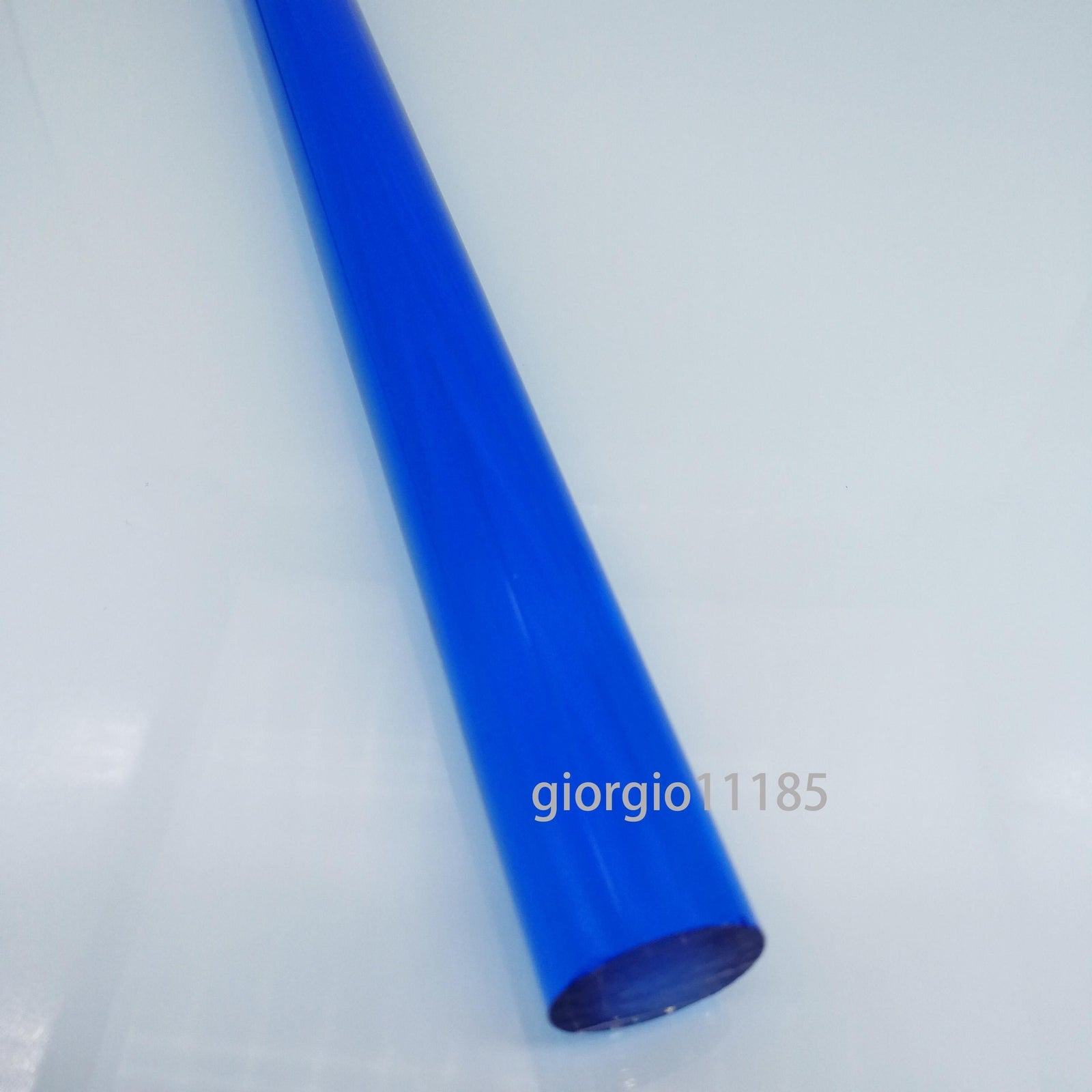 US Stock 3pcs 15mm ±10% Dia. 13” Long Blue Acrylic PMMA Plastic Rod
