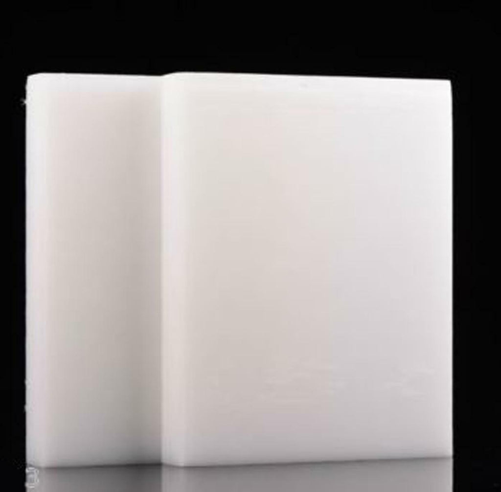 US Stock 3mm ±10% x 7.874" x 7.874" UHMW PE Plastic Sheet Plate Natural White
