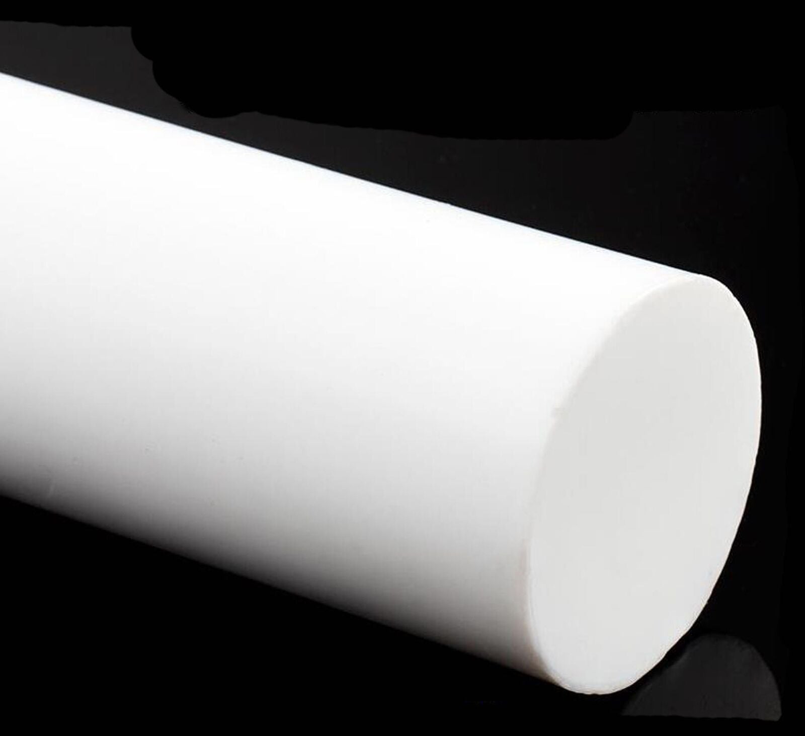 2x Poly Tetra Fluoroethylene PTFE Round Rod Bar Diameter 20mm ±10% Length 100mm