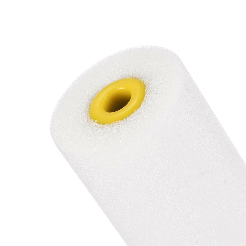 2pcs Paint Roller Cover 2 Inch Mini High-density Sponge Brush for Wall Painting