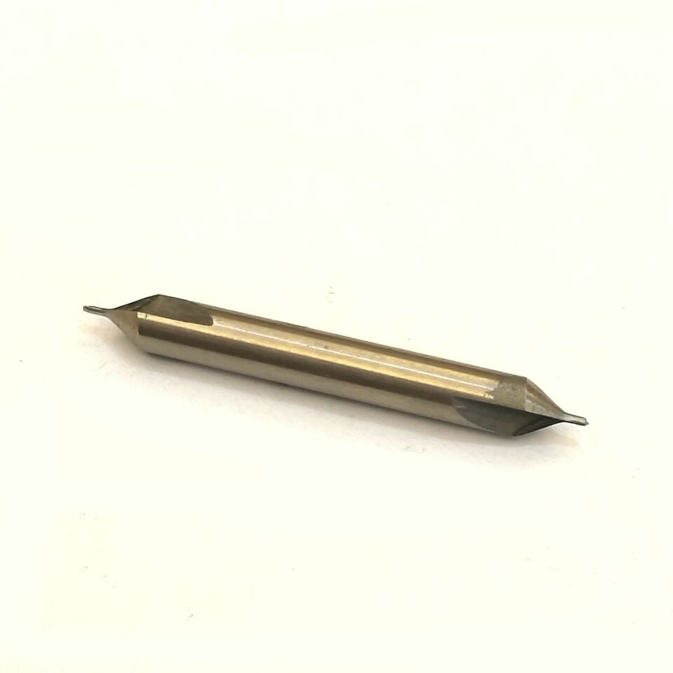 US Stock 5pcs 1mm 60 Degree Bit HSS Combined Center Drills Countersinks Set Tool