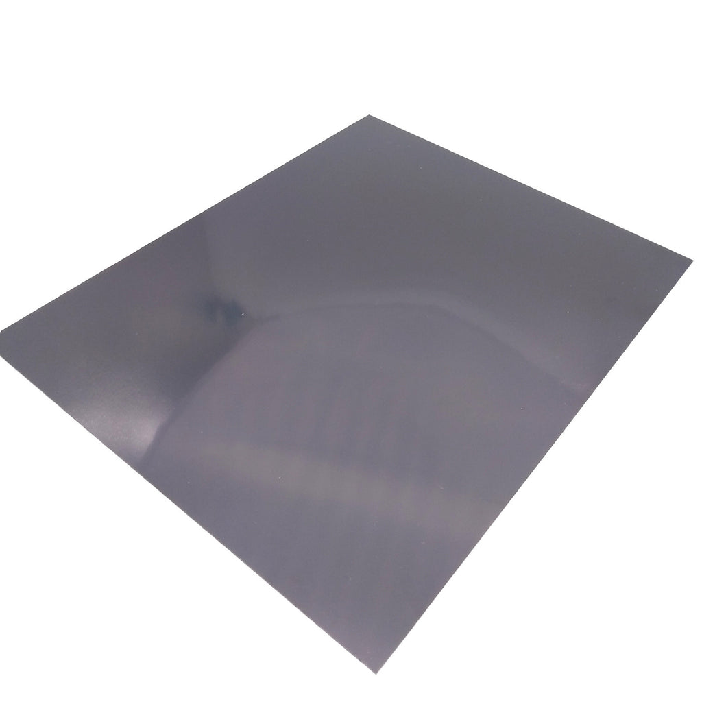 US Stock 2pc 1mm ±10% x 7.87" x 9.84" Black ABS Styrene Plastic Flat Sheet Plate