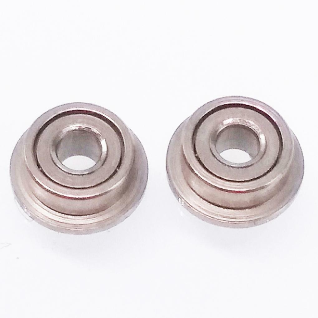 10pcs 1.5x4x2mm Bearing Steel Micro Flange Miniature Ball Bearings F681XZZ
