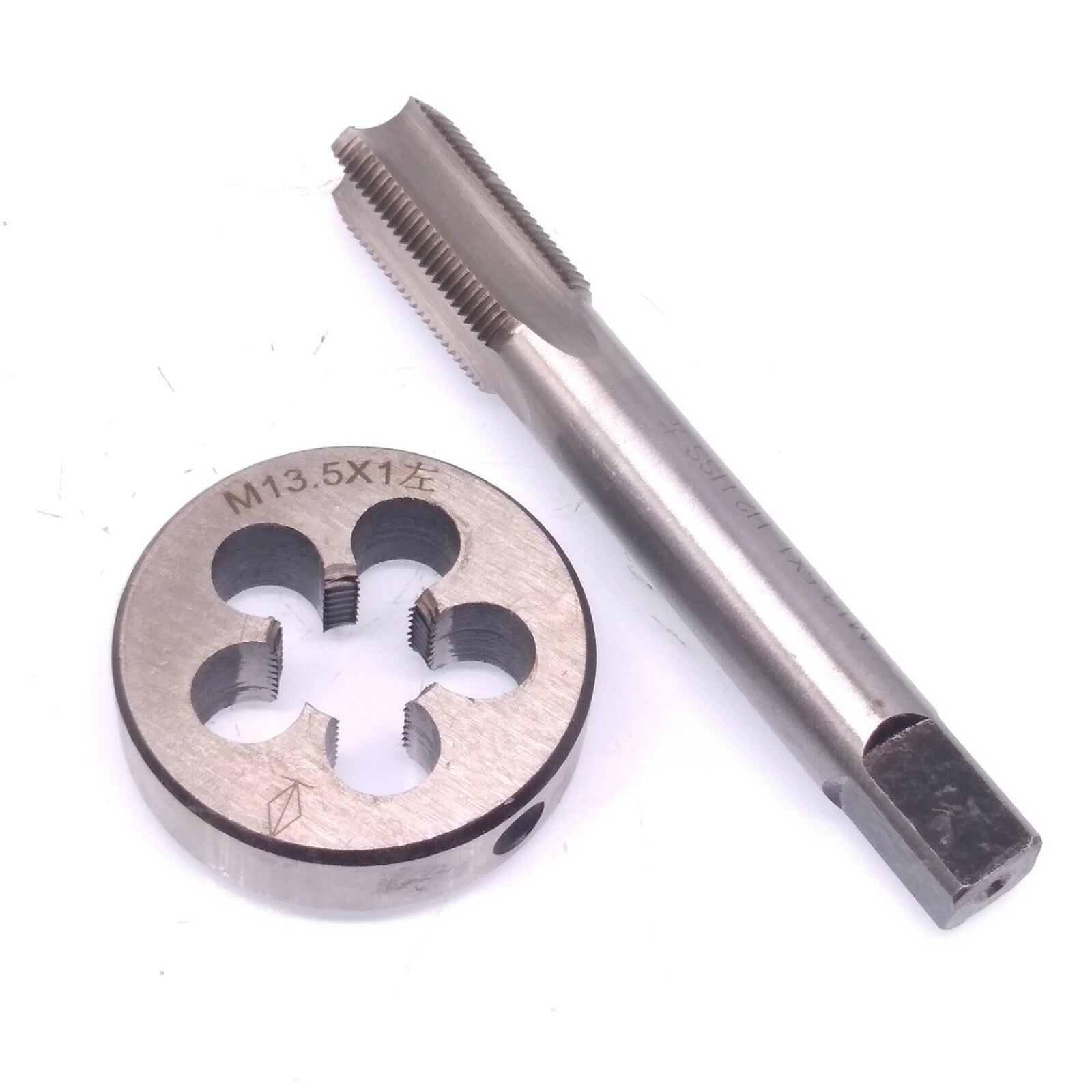 US Stock HSS M13.5 x 1mm Tap & M13.5 x 1.0mm Die Metric Thread Left Hand
