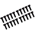 50pcs M2 x 6mm Black Alloy Steel Allen Hex Socket Cap Head Screw DIN912