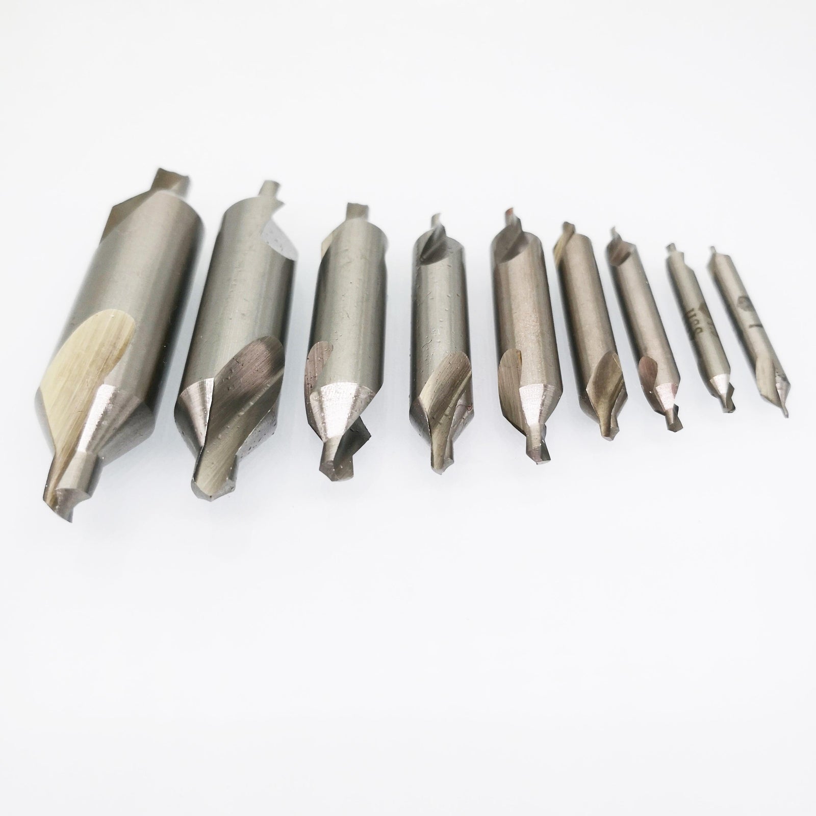 US Stock 9x Center Drill Set HSS Bit 1mm 1.5mm 2mm 2.5mm 3mm 3.15mm 4mm 5mm 6mm