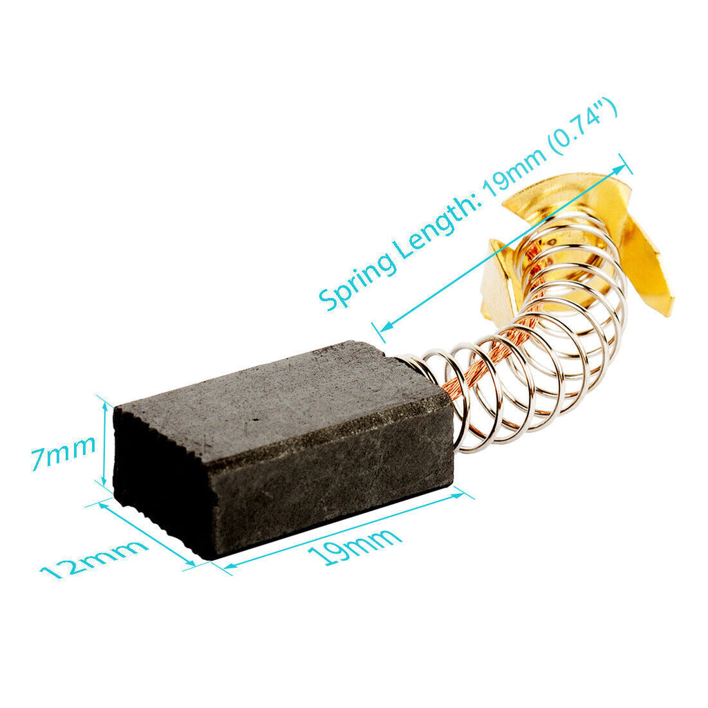 Carbon brushes Motor brushes Motor Carbon grinding 20 x 12 x 7mm