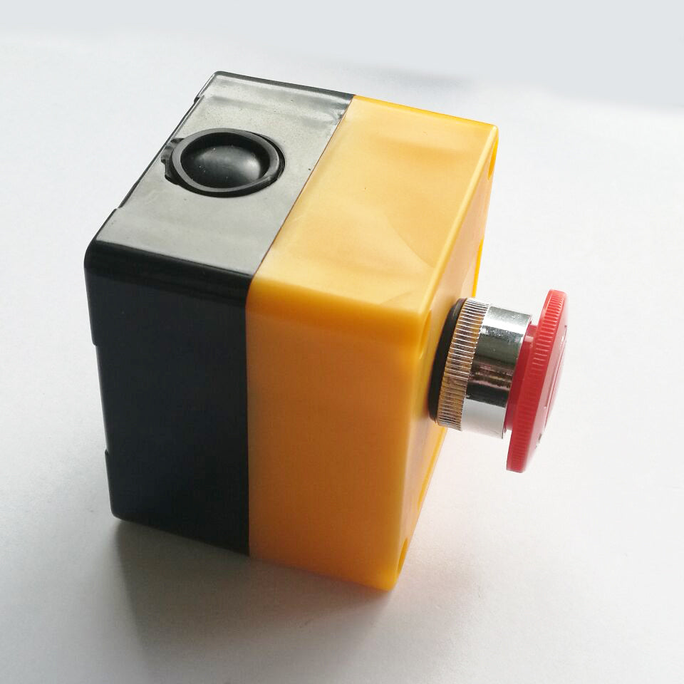 US Stock Red Sign Emergency Stop Push Button 660V 10A Switch