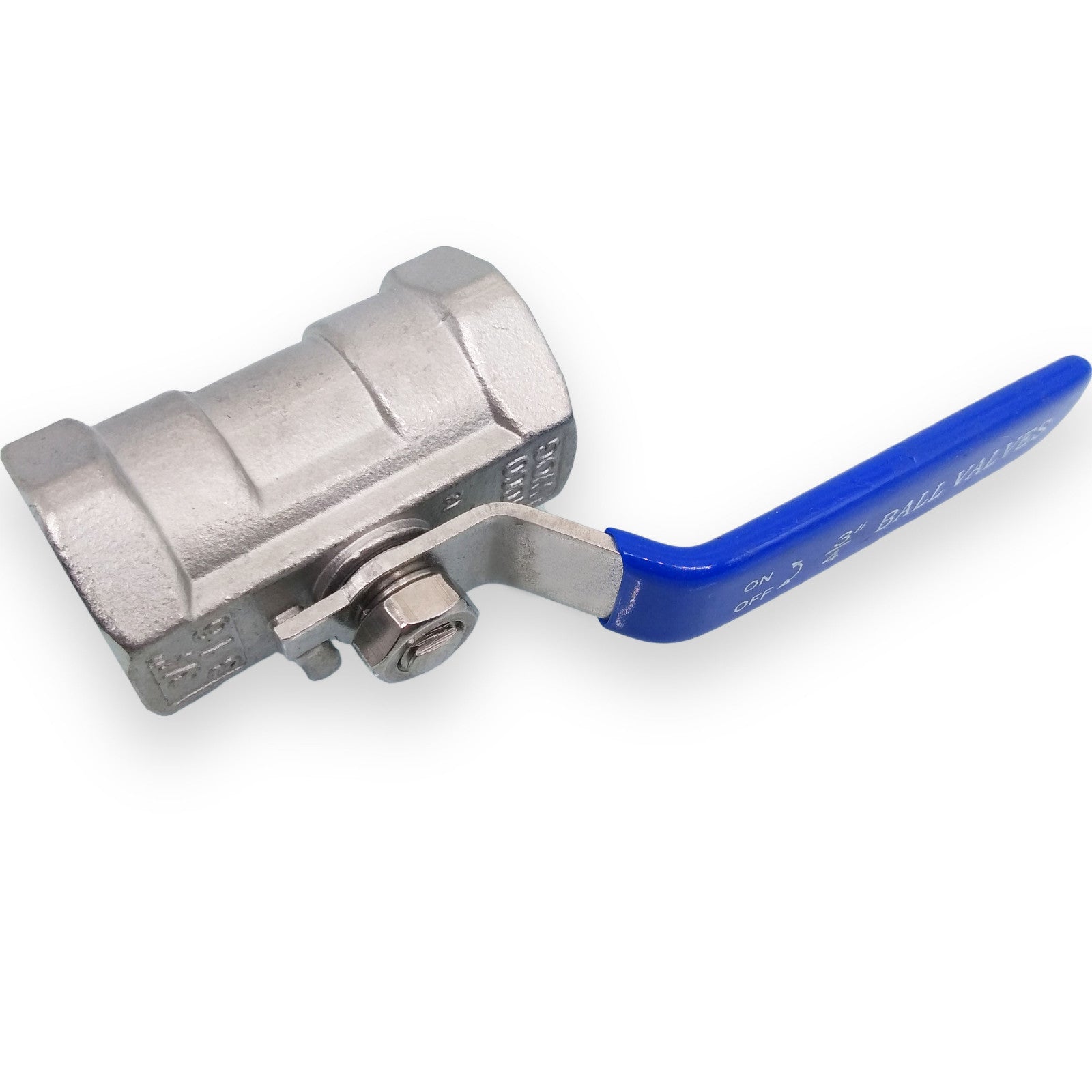 US Stock 3/4" NPT Female 1-Piece 316 Stainless Steel Port Ball Valve WOG1000