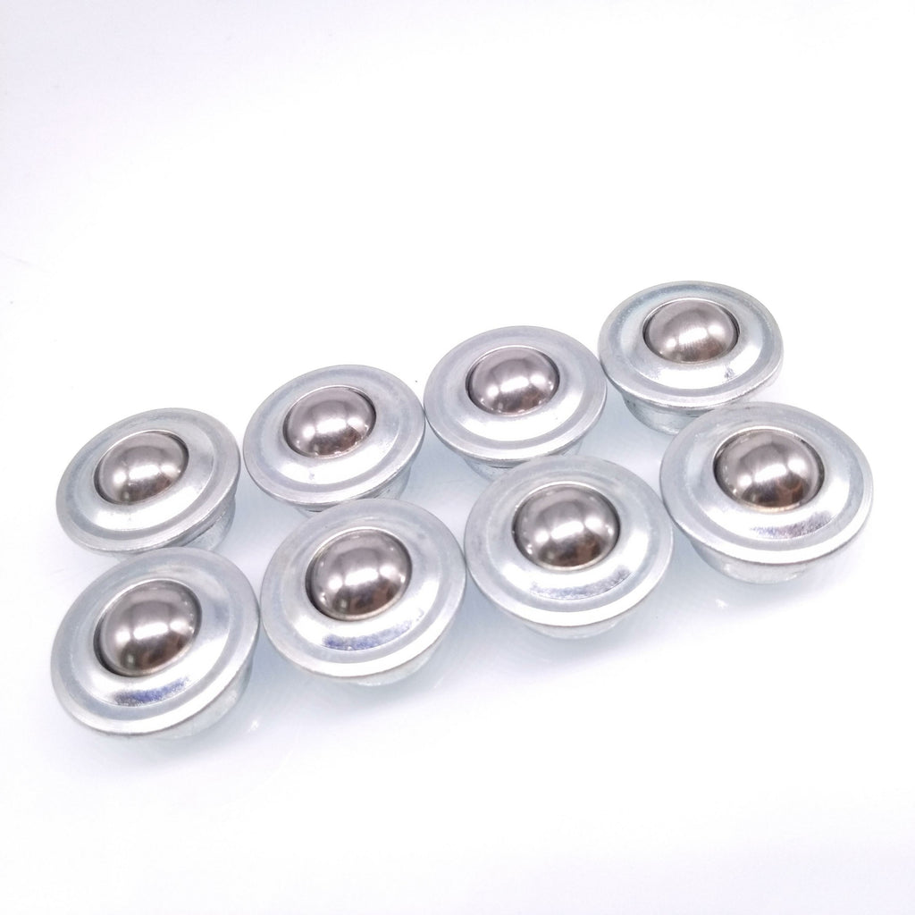 8x CY-12H Dia 12mm 1/2'' Ball Metal Transfer Bearing Unit Ball Wheel Conveyor