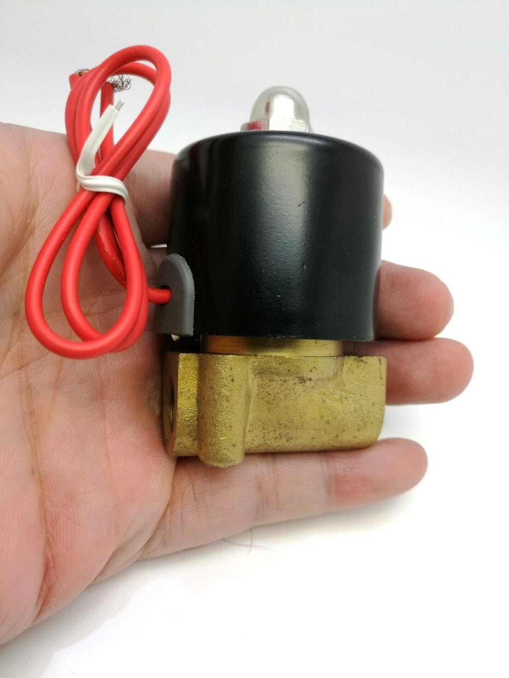 US Stock 110v AC 1/8" Electric Solenoid Valve Diesel Gas Water Air 2W-025-06 NC
